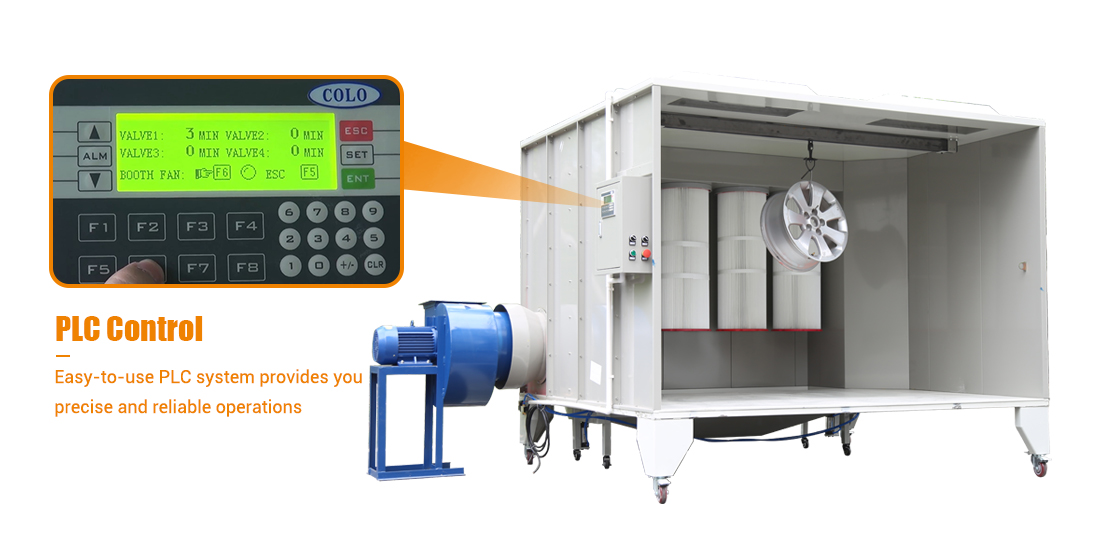 powder coating booth