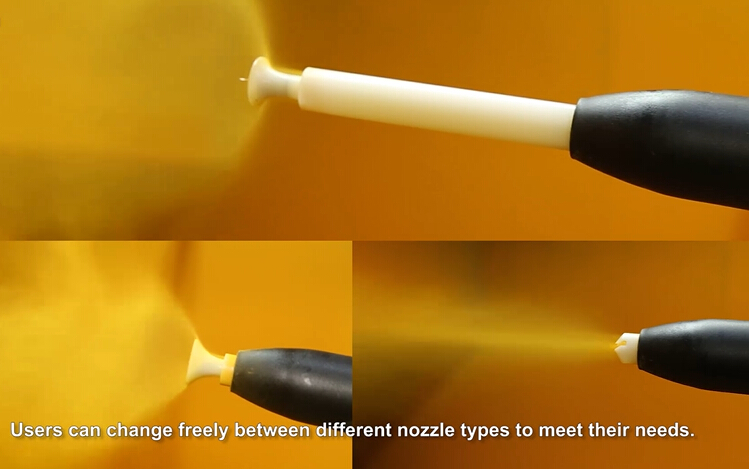 colo powder spray gun nozzle