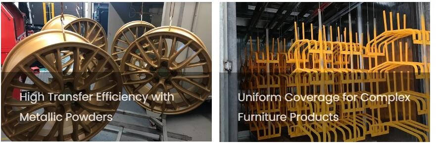 powder coating system application