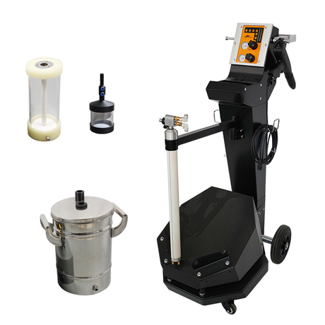 KF-K1-V Electrostatic Powder Spray Gun with Hopper