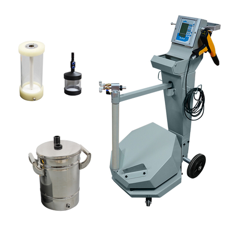 KF-X1-V Box Feed Powder Coating Gun with Mini Hopper