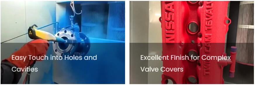 powder coating equipment application