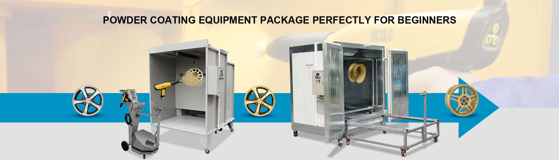 powder curing oven
