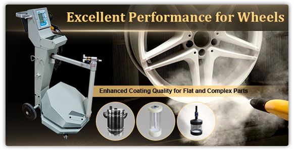 Powder Coating System for Wheels