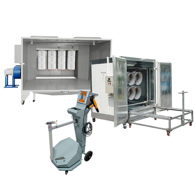 Batch Powder Coating Equipment Package Complete System